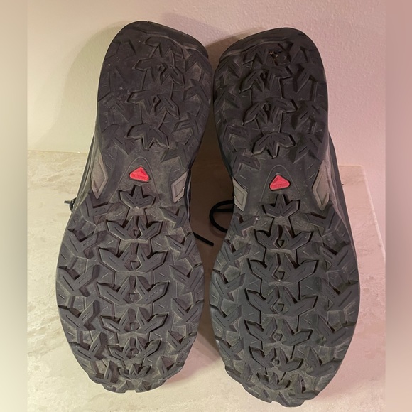 SALOMON X-Ultra Mid GORE-TEX Hiking Boots in Black/Gray Waterproof Performance - Picture 10 of 10
